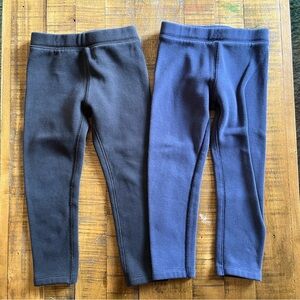 Bundle of Primary fleeced leggings | 4T
